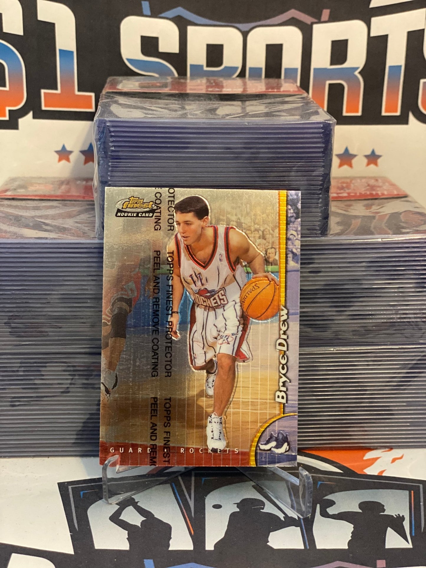 1998 Topps Finest Bryce Drew Rookie #241