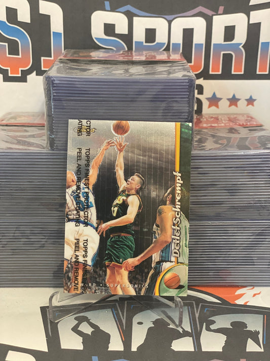 1998 Topps Finest Detlef Schrempf #92