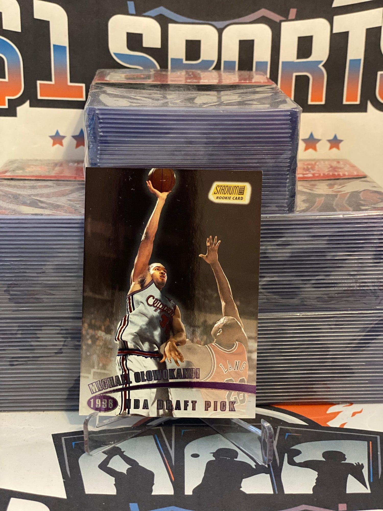 1998 Topps Stadium Club Michael Olowokandi Rookie #101