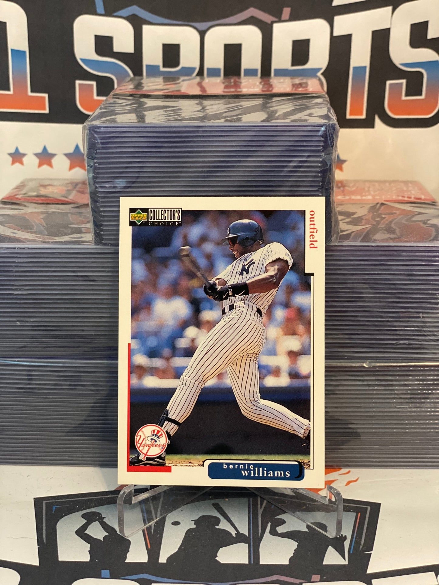 1998 Upper Deck Collector's Choice Bernie Williams #448