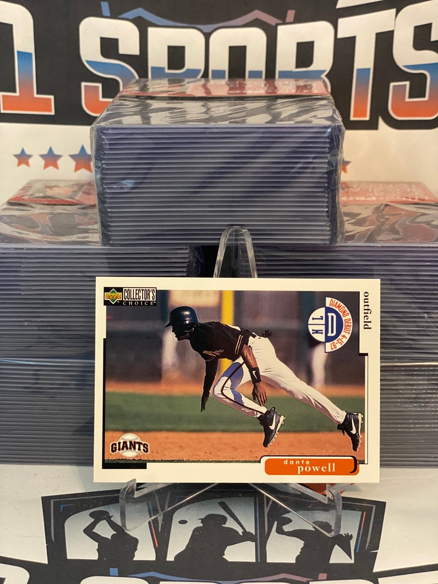 1998 Upper Deck Collector's Choice (Diamond Debut) Dante Powell #233