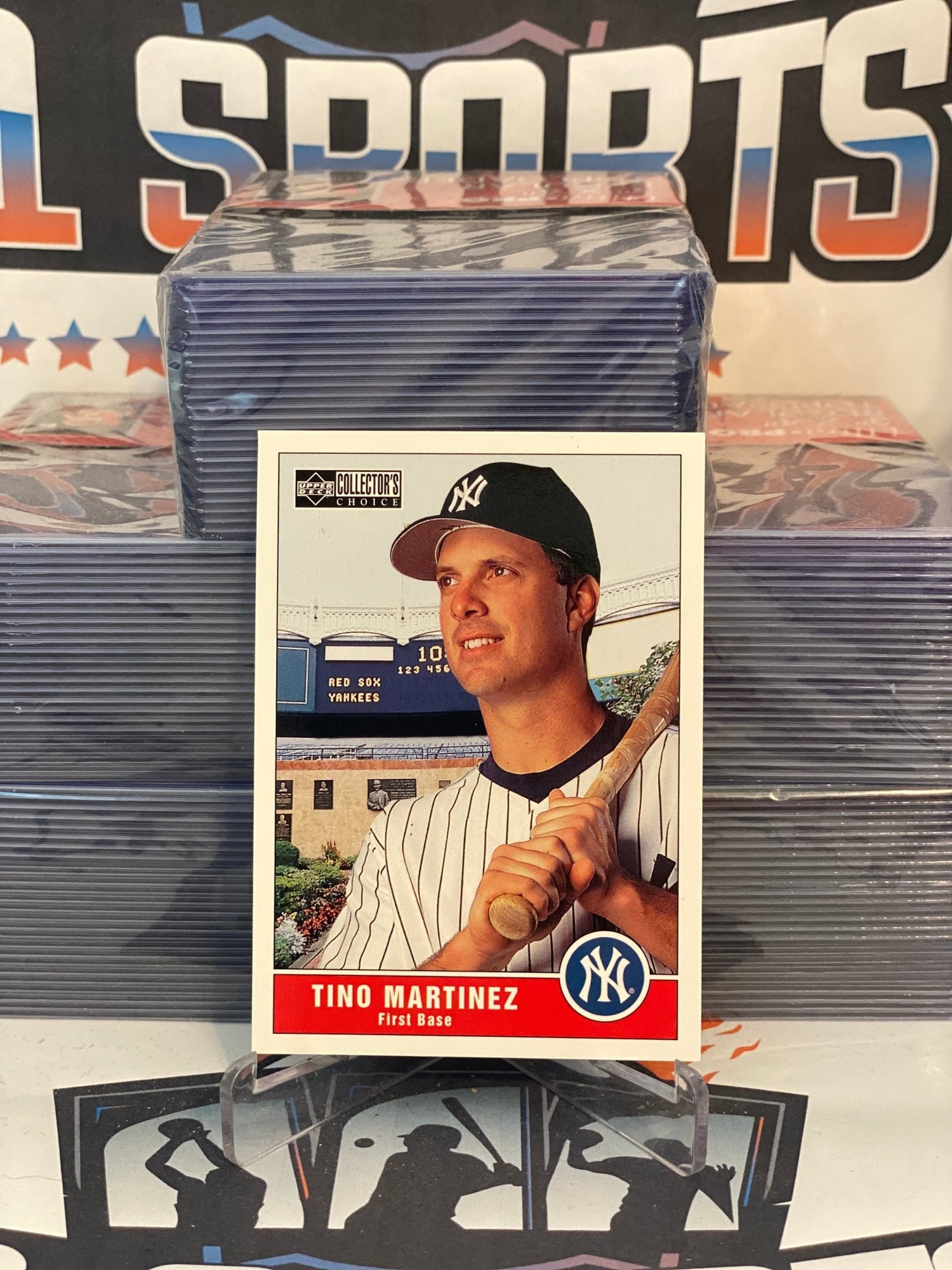 1998 Upper Deck Collector's Choice (Golden Jubilee) Tino Martinez #276