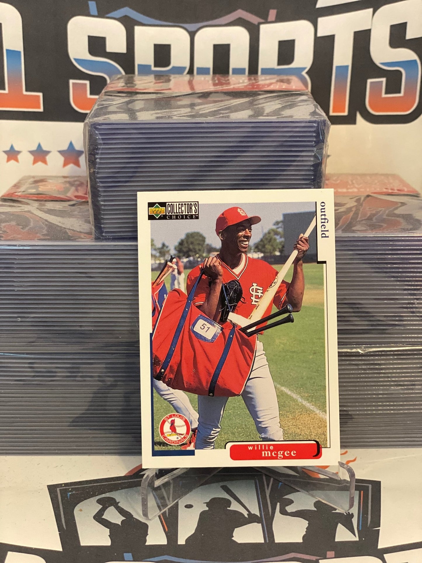 1998 Upper Deck Collector's Choice - [Base] #217 - Willie McGee