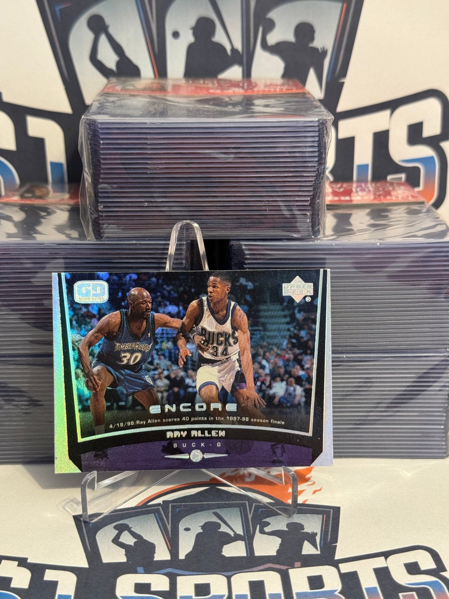 1998 Upper Deck Encore (Game Dated) Ray Allen #46