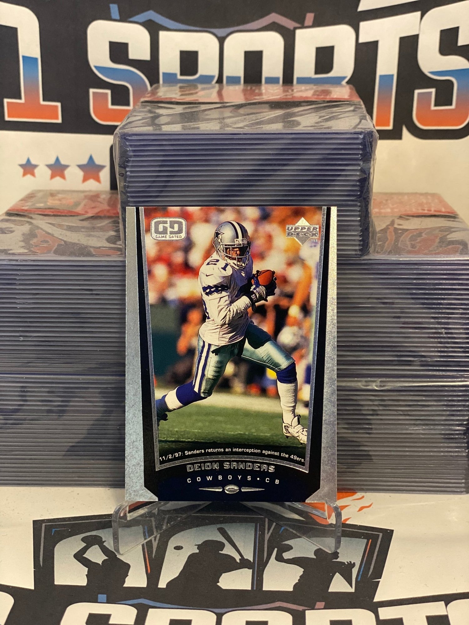 1998 Upper Deck (Game Dated) Deion Sanders #93