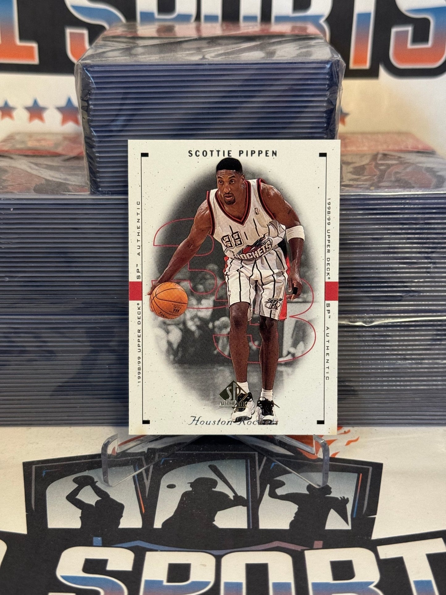 1998 Upper Deck SP Authentic Scottie Pippen #38