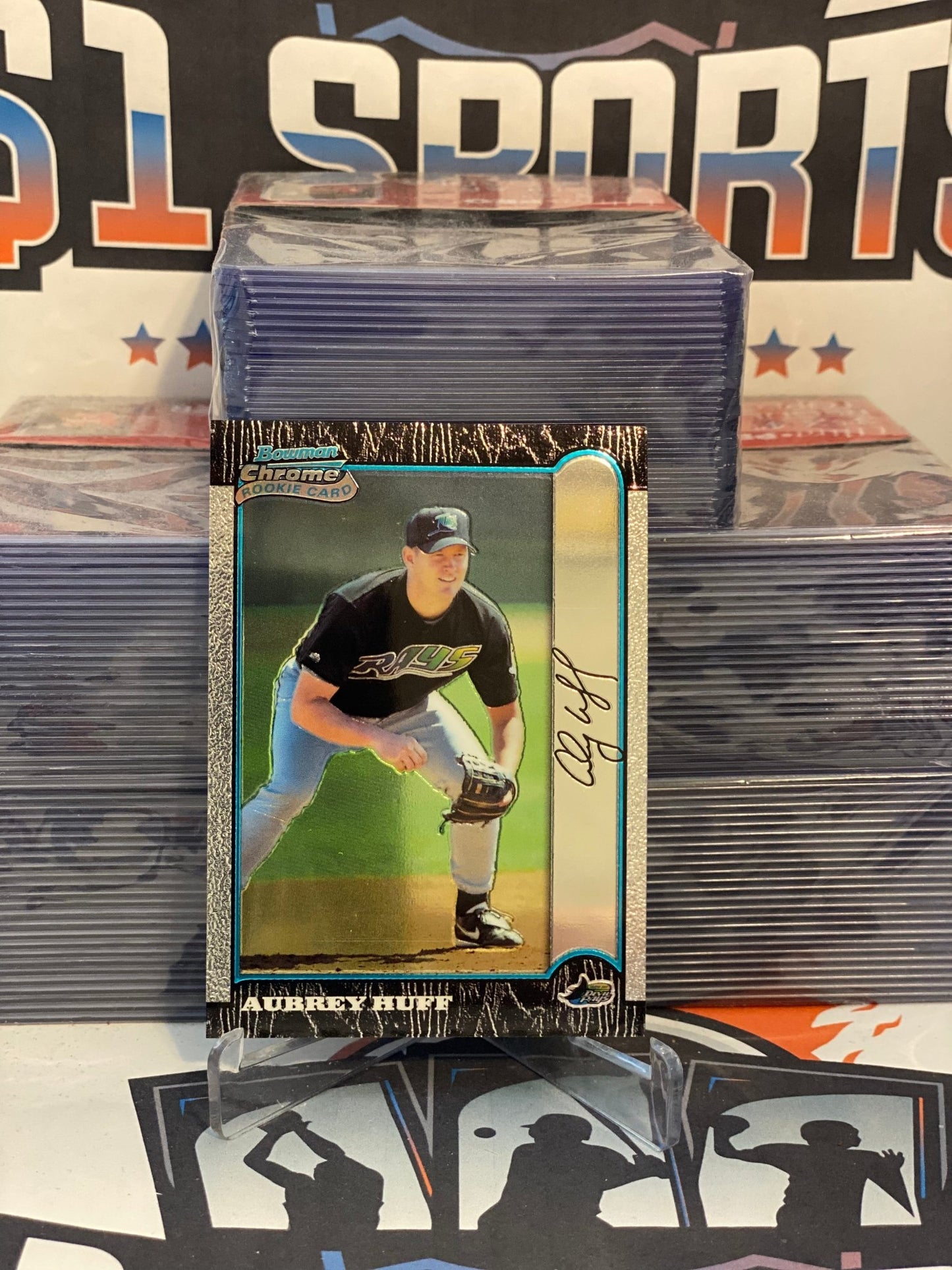 1999 Bowman Chrome Aubrey Huff Rookie #426