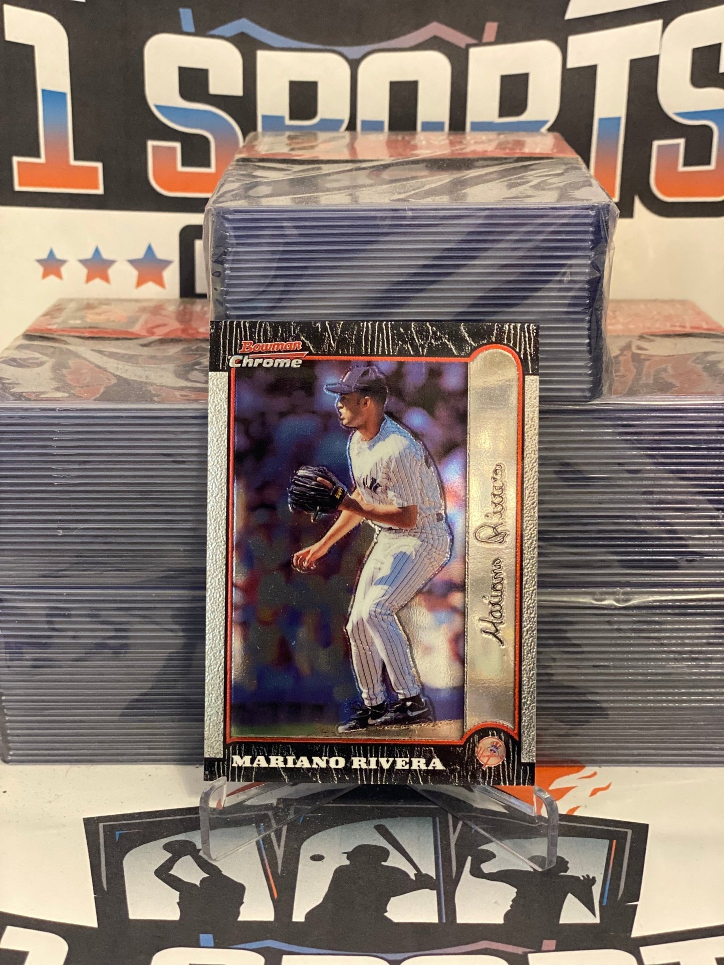 1999 Bowman Chrome Mariano Rivera #58