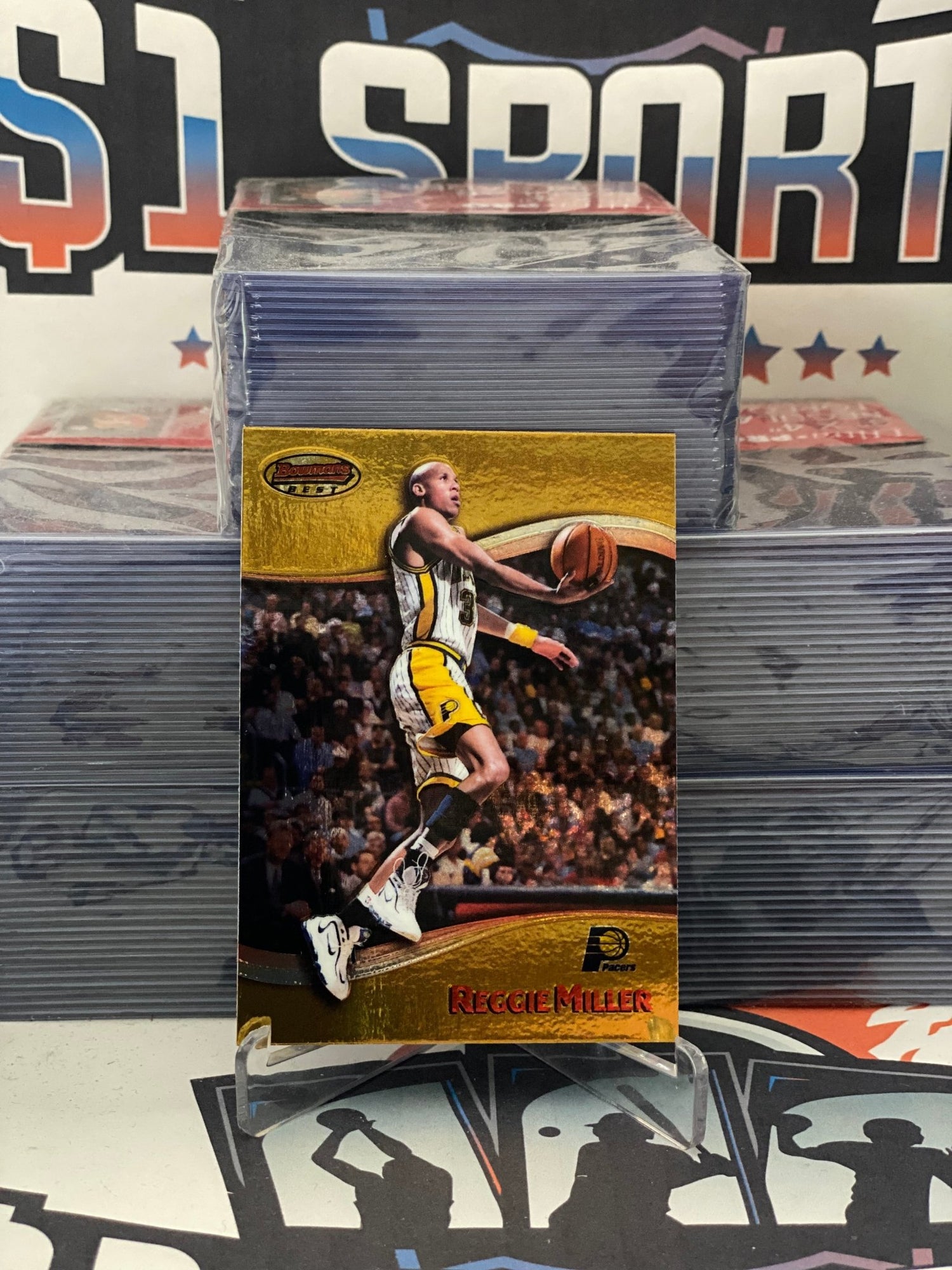 1999 Bowman's Best Reggie Miller #53