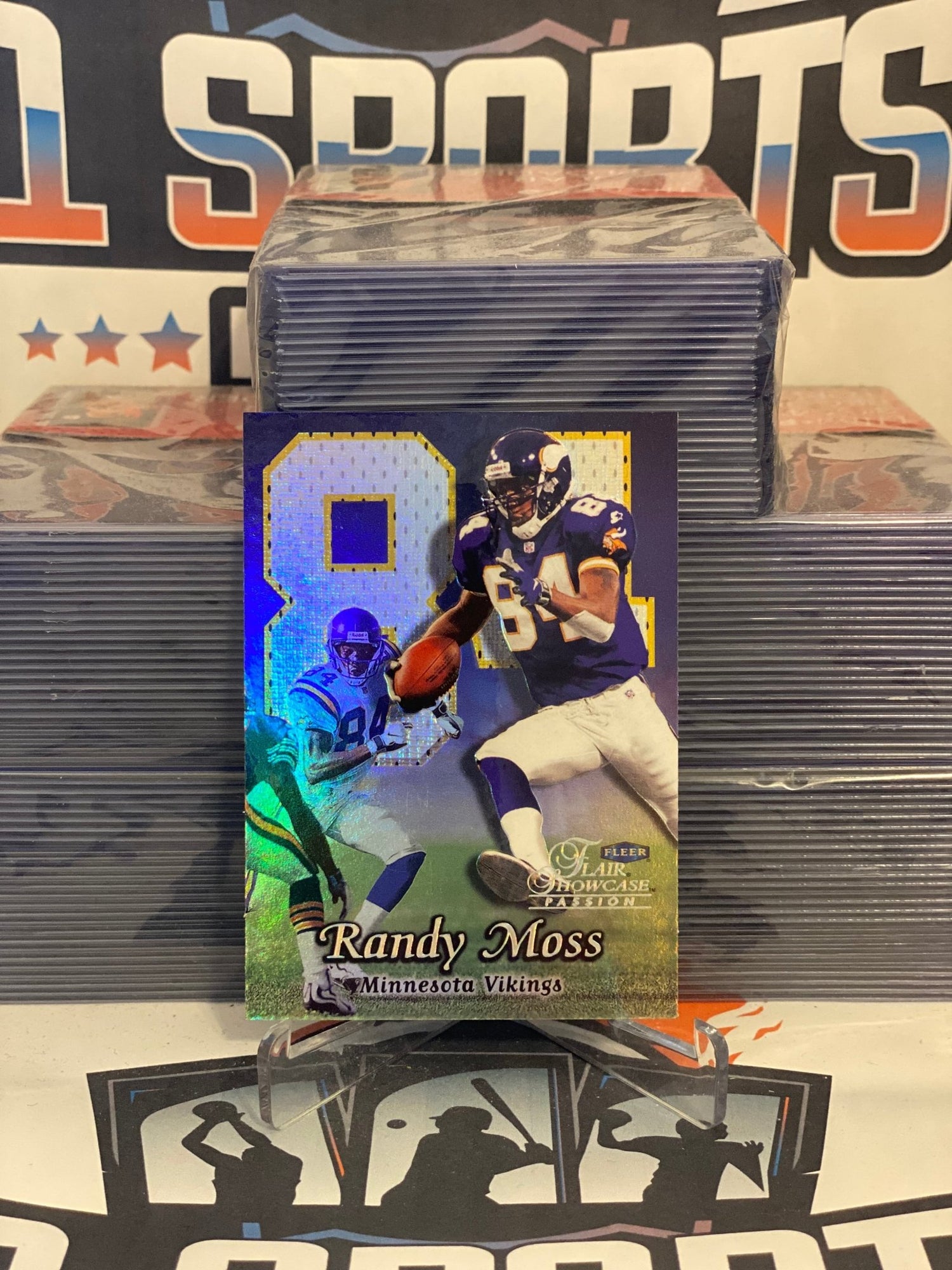1999 Fleer Flair (Showcase) Randy Moss #78