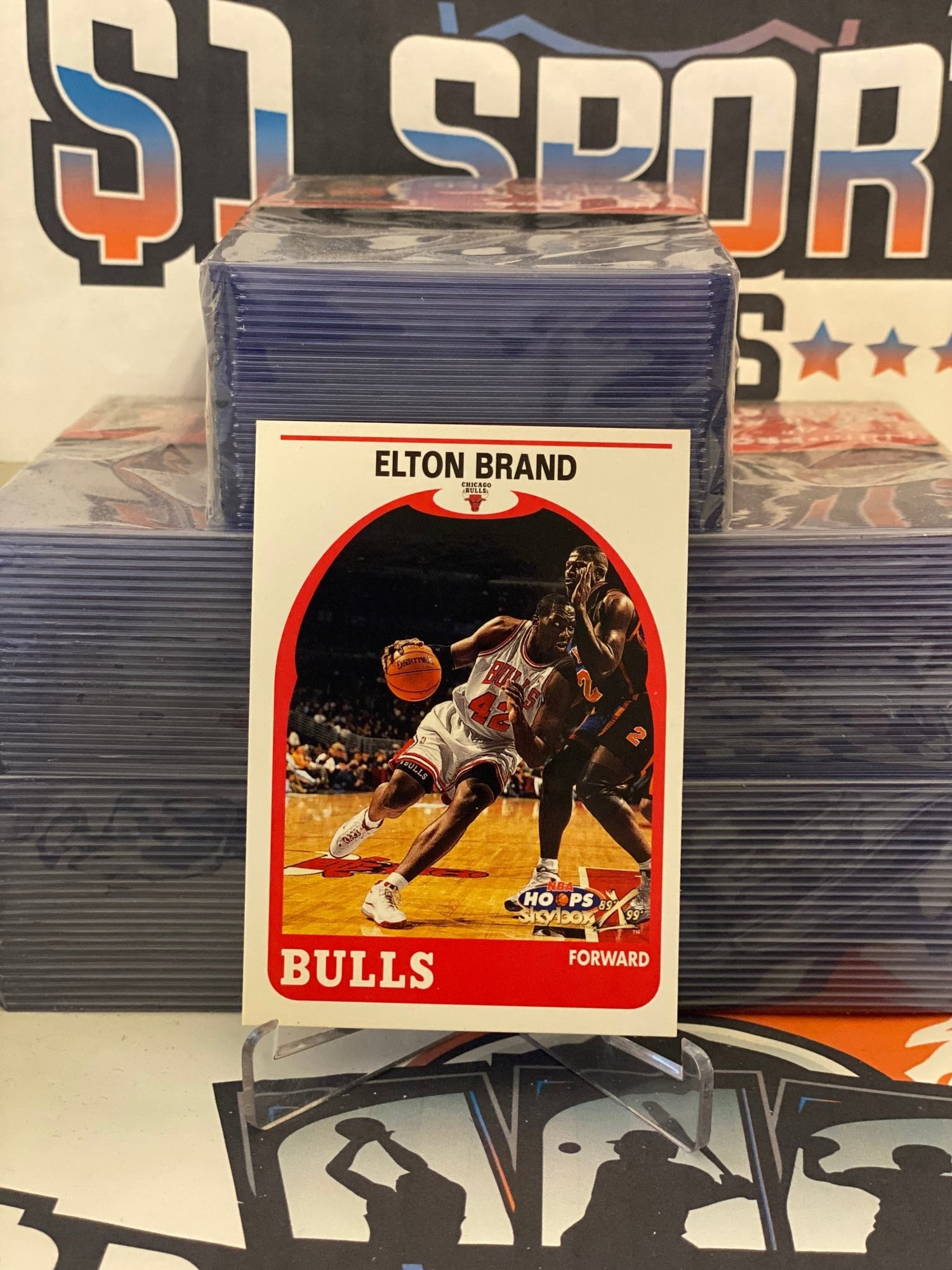1999 NBA Hoops Decade Elton Brand Rookie #89