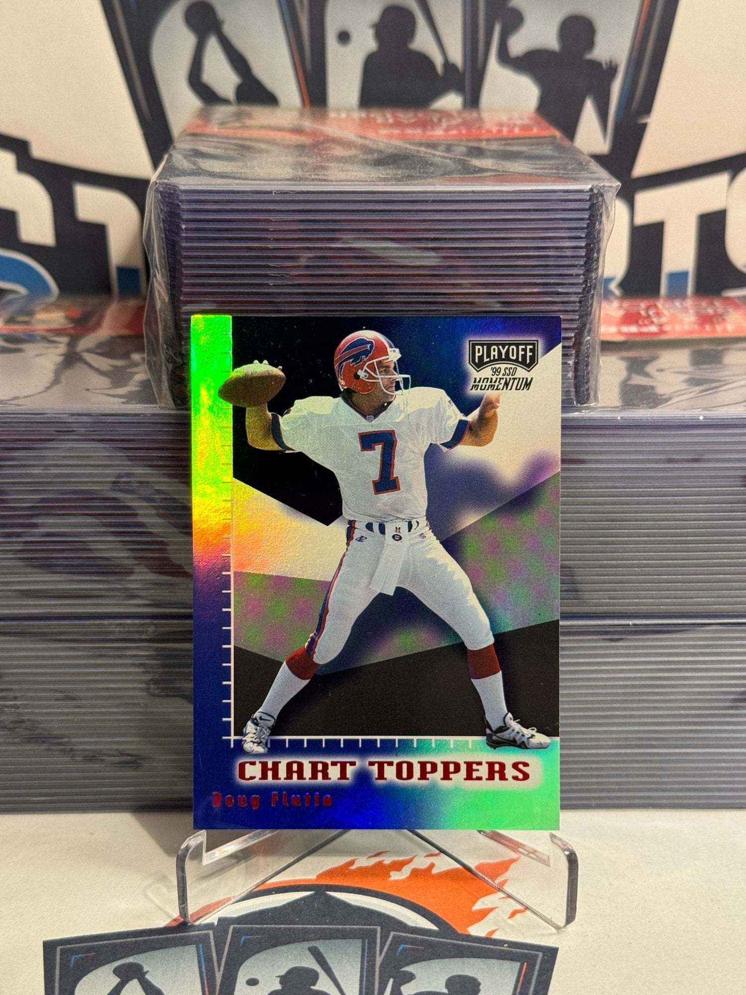 1999 Playoff Momentum (Chart Toppers) Doug Flutie #CT17