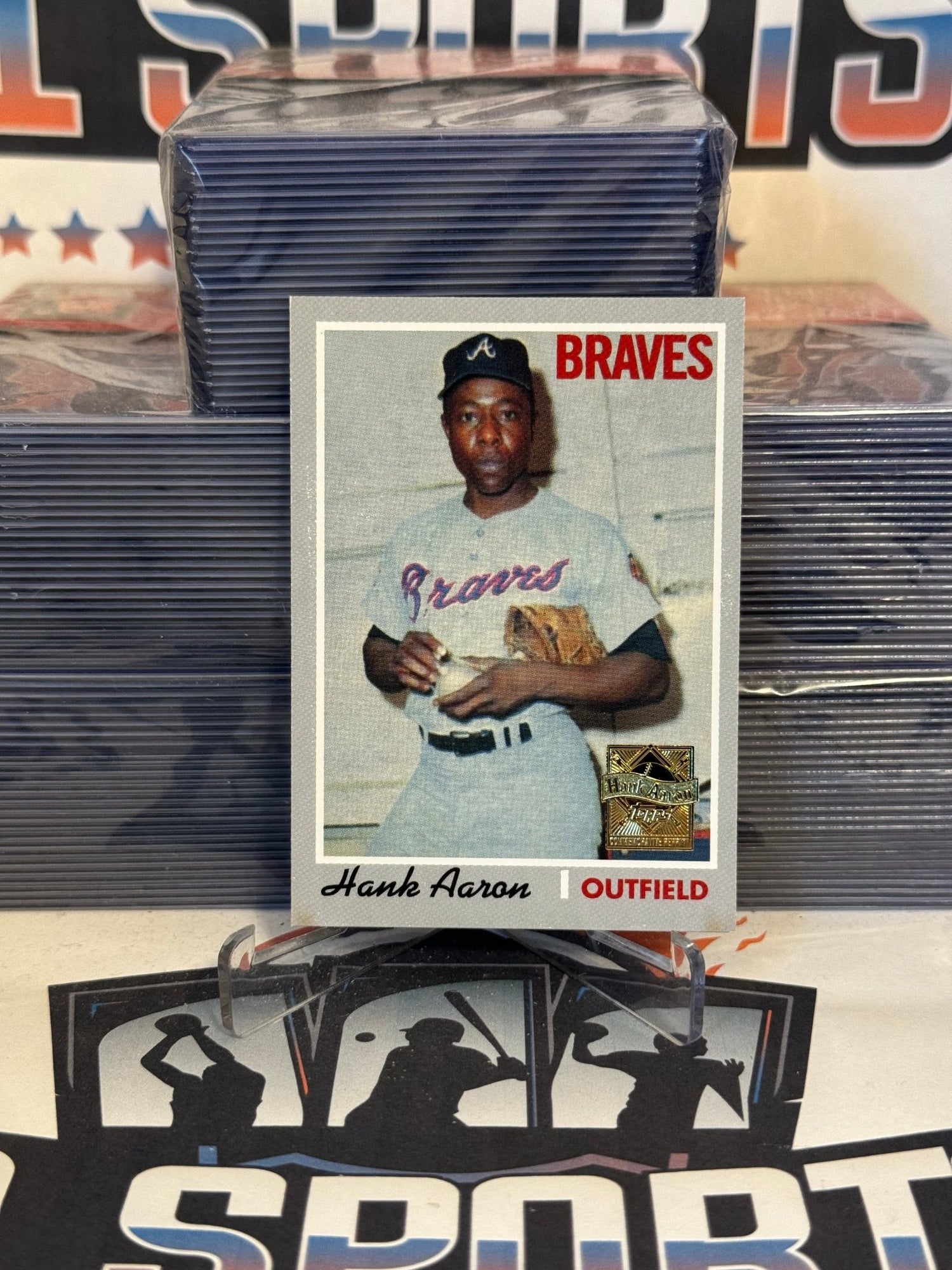 1999 Topps (1970 Redux) Hank Aaron #17