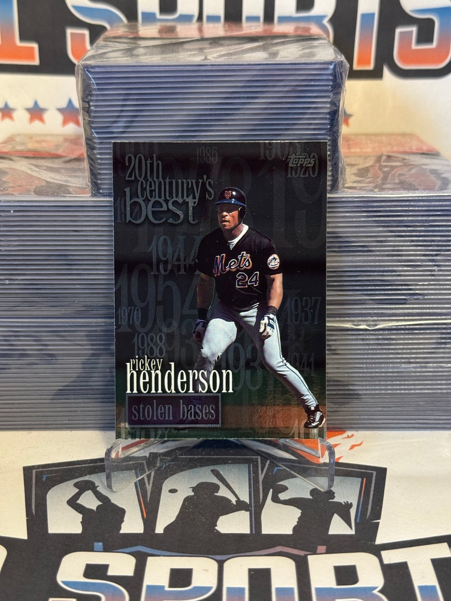 1999 Topps (20th Century's Best) Rickey Henderson #233