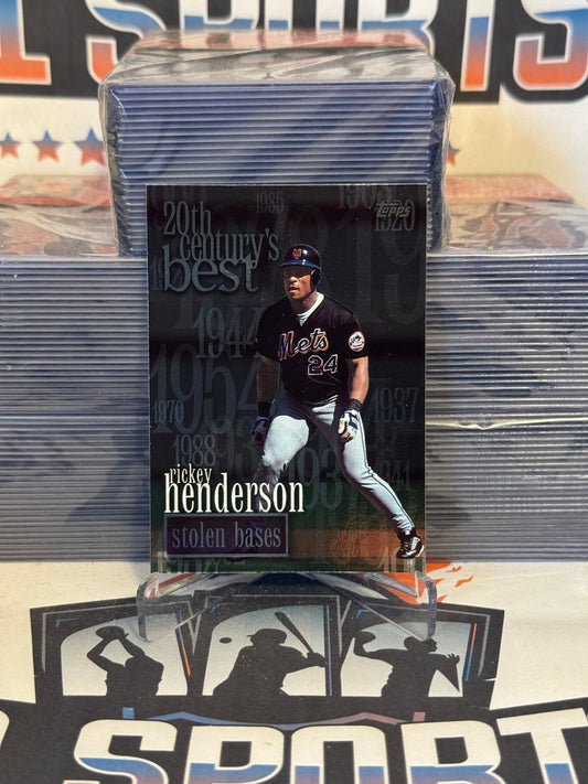 1999 Topps (20th Century's Best) Rickey Henderson #233