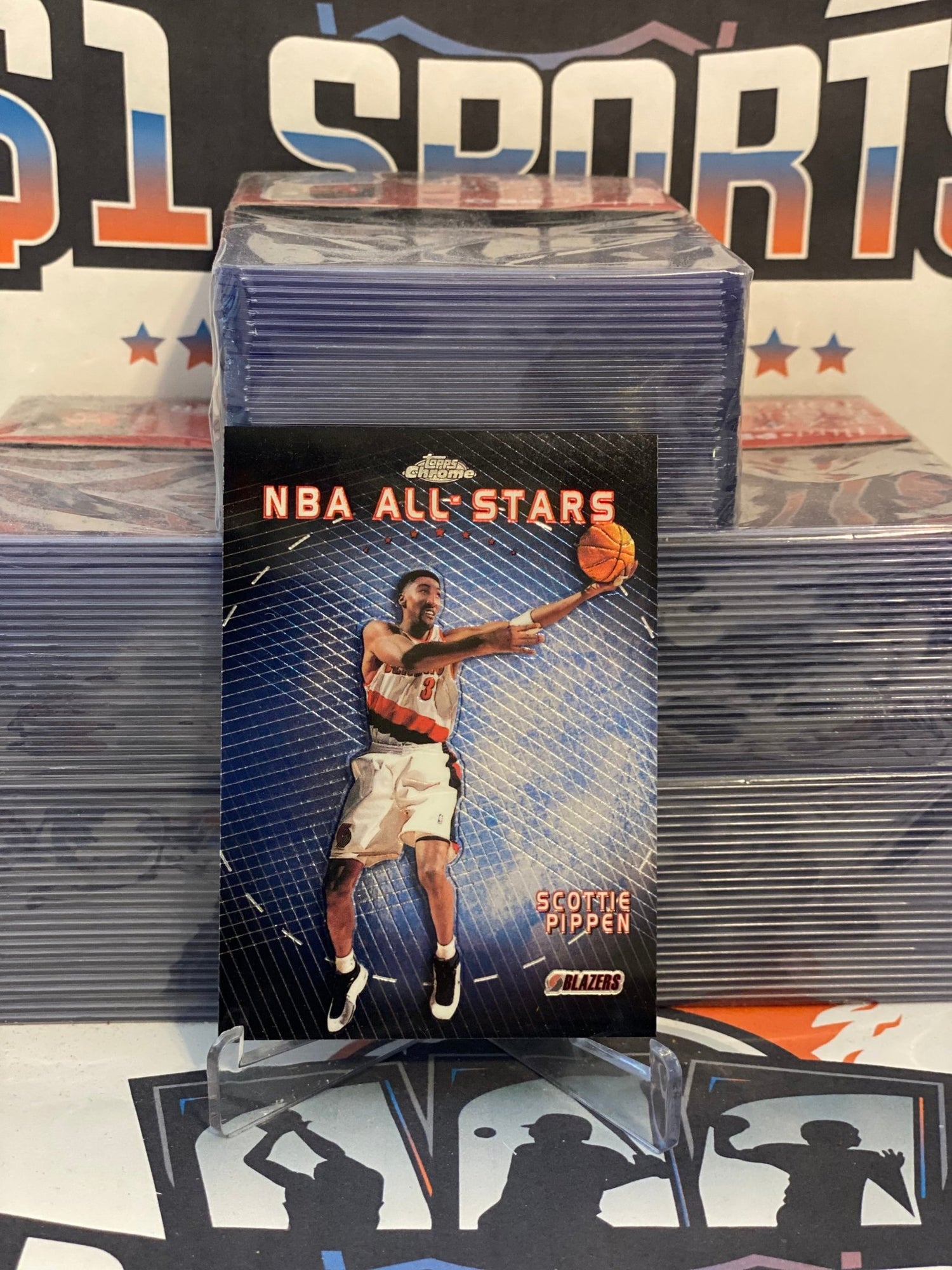 1999 Topps Chrome (All-Stars) Scottie Pippen #AS4