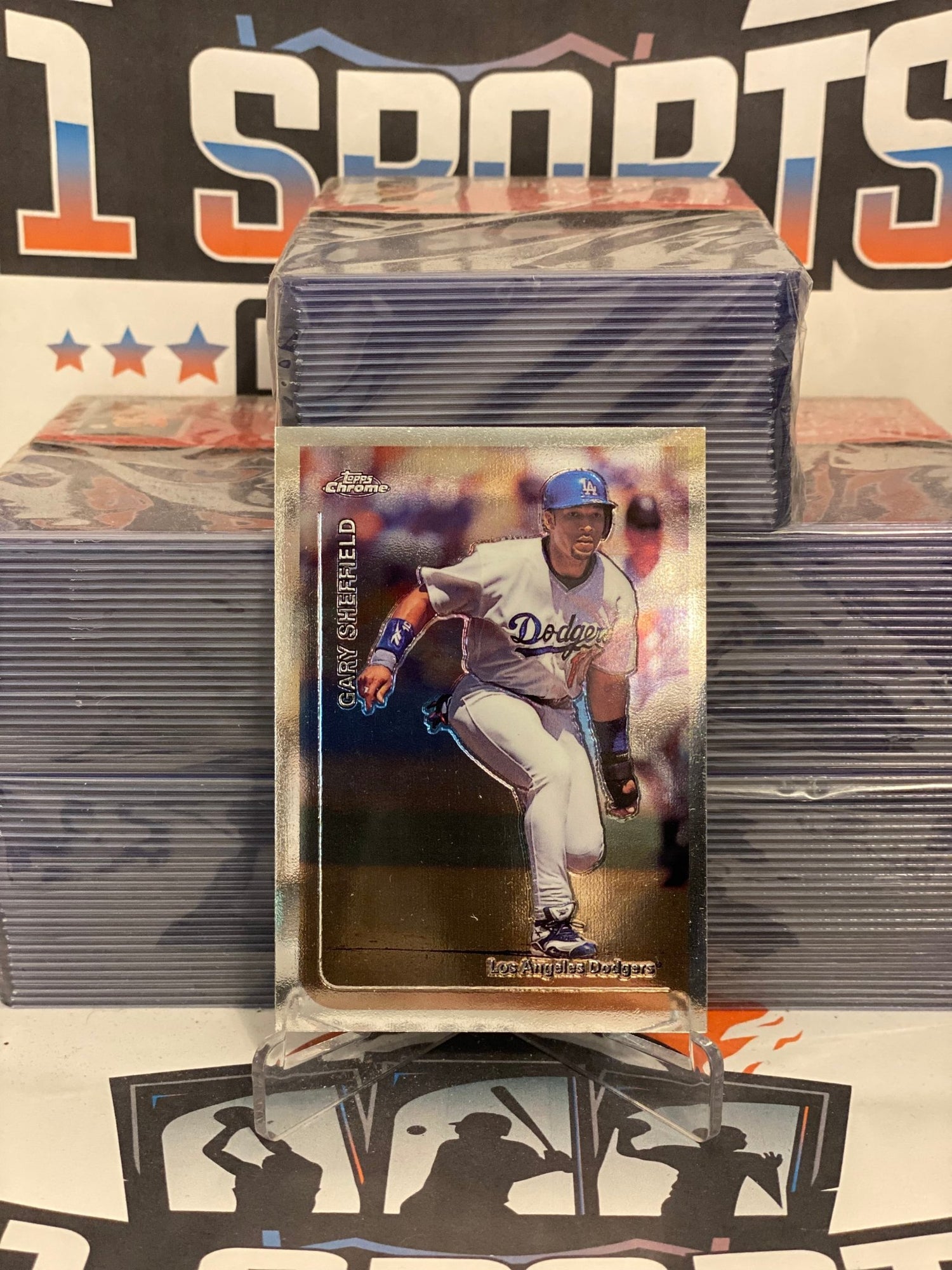 1999 Topps Chrome Gary Sheffield #55