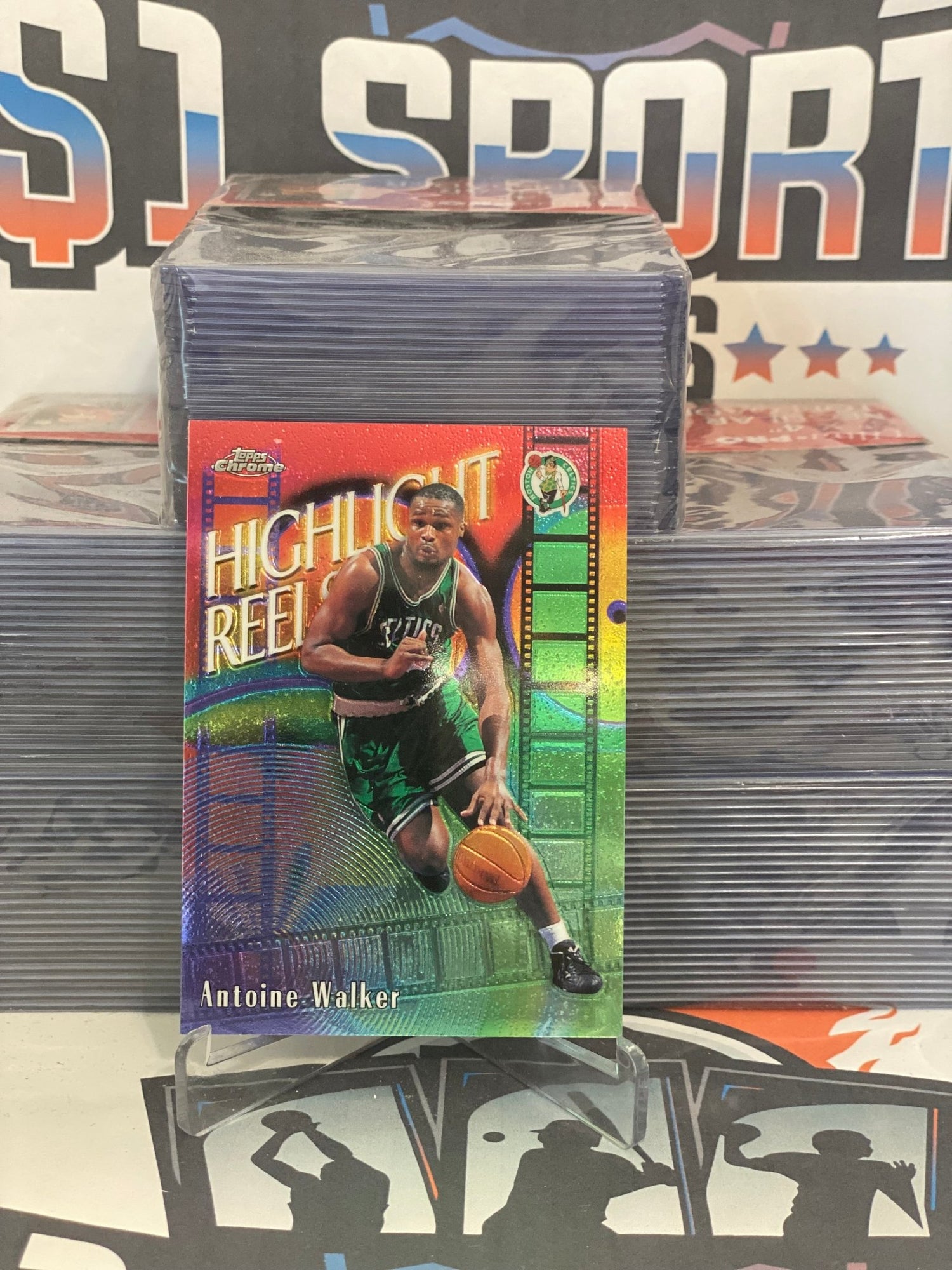 1999 Topps Chrome (Highlight Reel) Antoine Walker #HR8