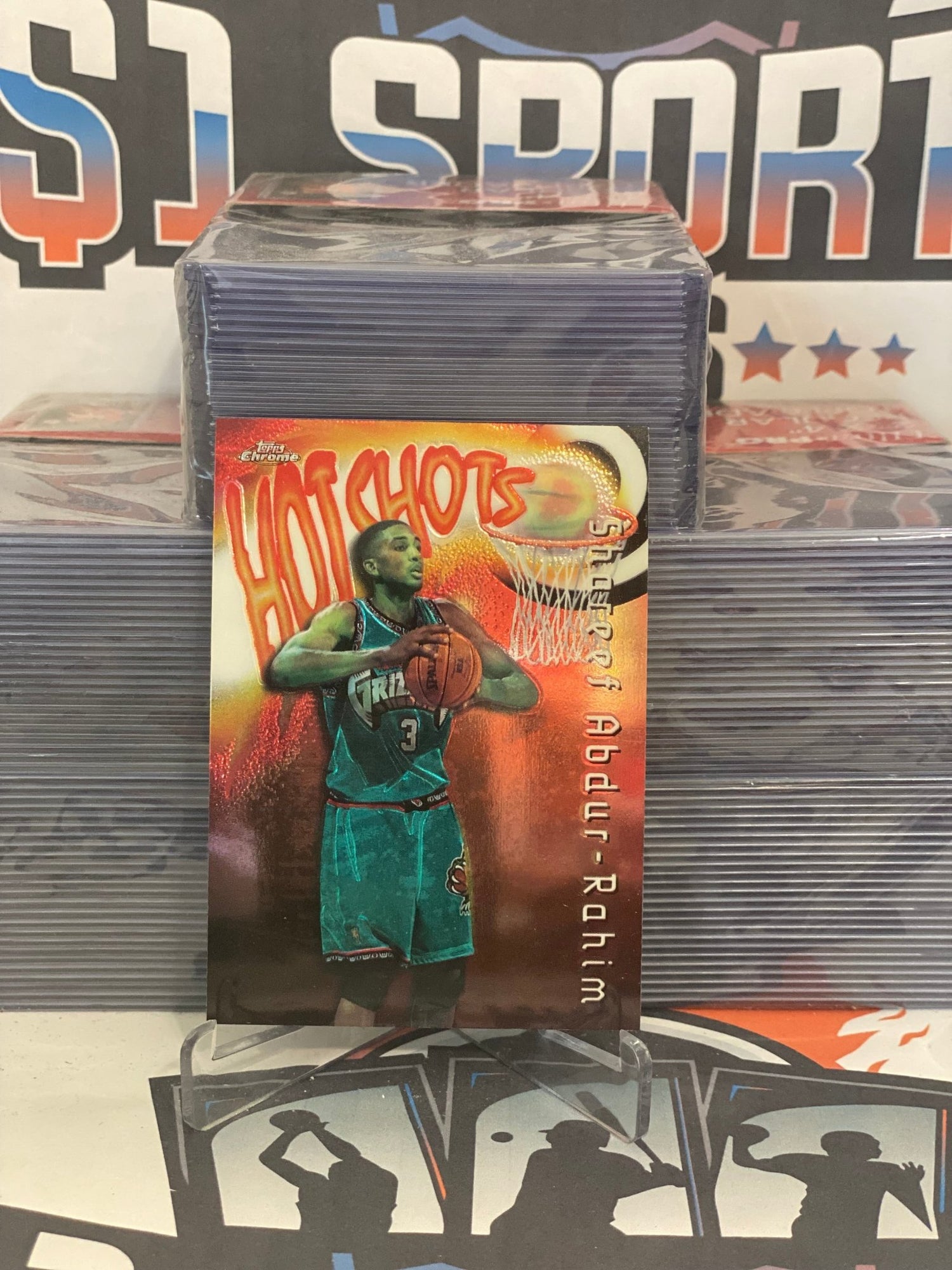 1999 Topps Chrome (Hot Shots) Shareef Abdur-Rahim #28