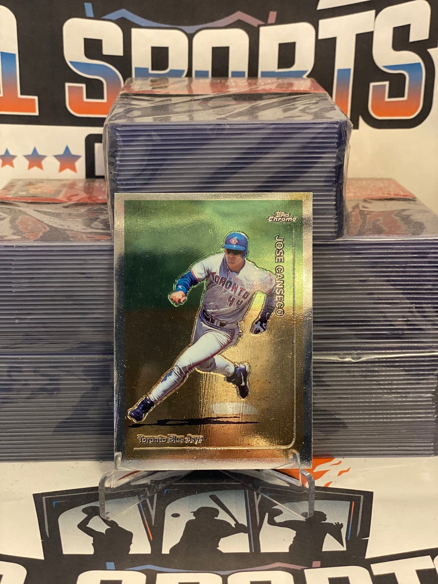 1999 Topps Chrome Jose Canseco #80