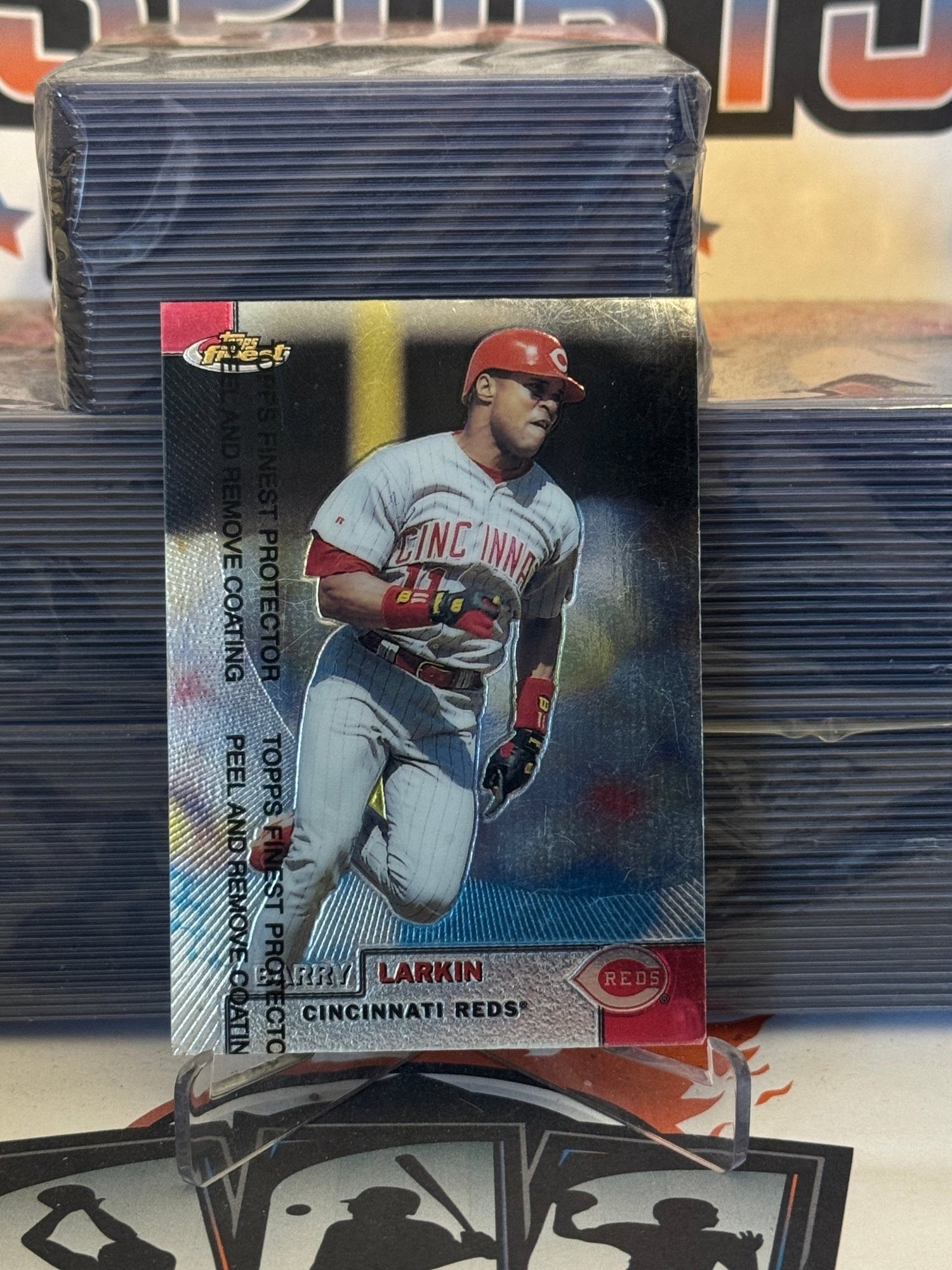 1999 Topps Finest Barry Larkin #97