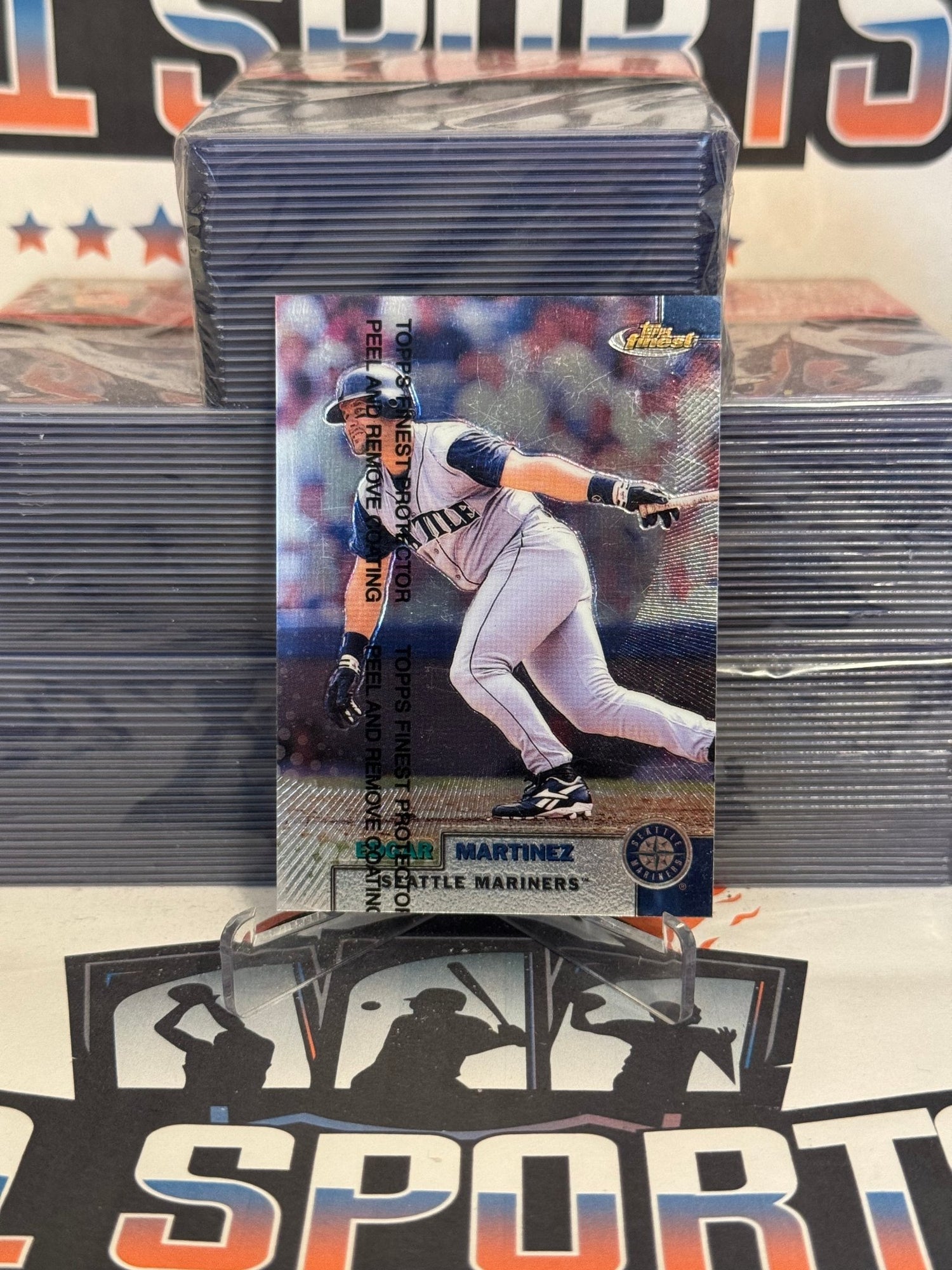 1999 Topps Finest Edgar Martinez #160