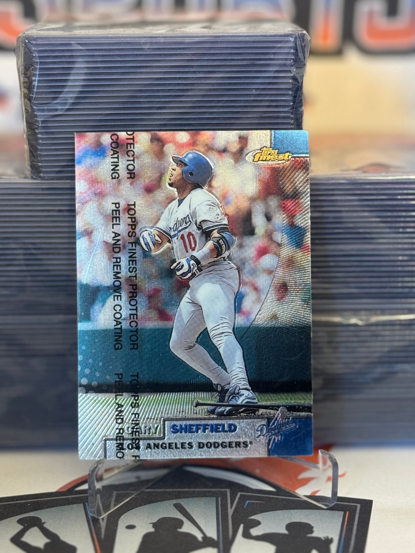 1999 Topps Finest Gary Sheffield #99