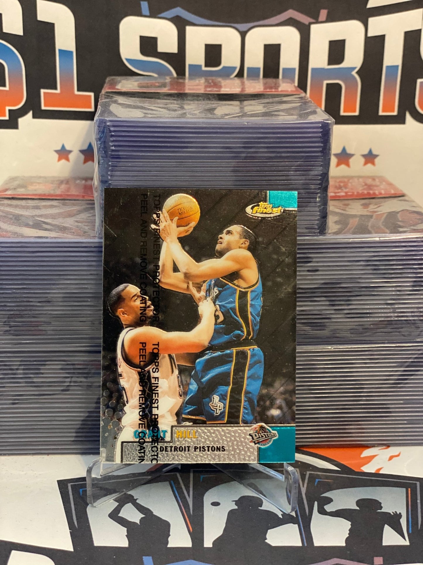 1999 Topps Finest Grant Hill #41