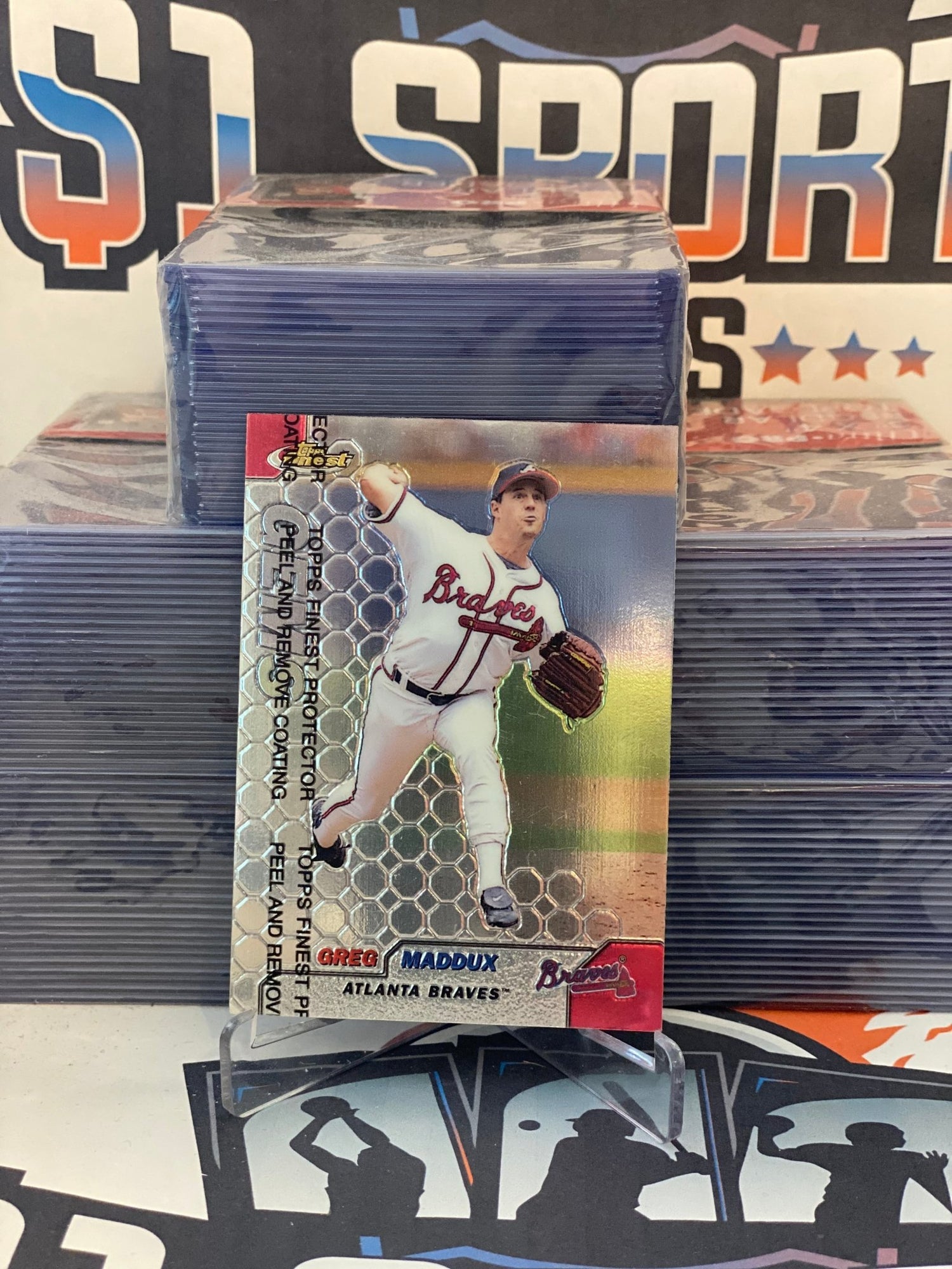 1999 Topps Finest Greg Maddux #120