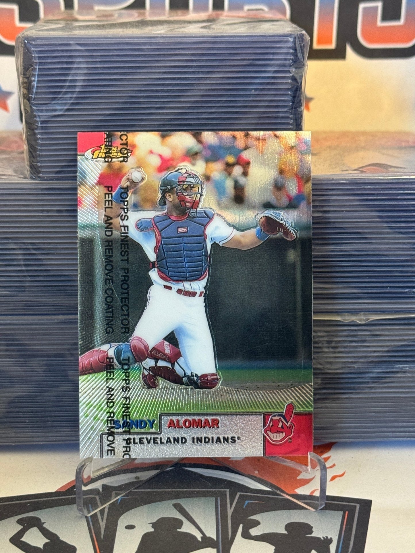 1999 Topps Finest Sandy Alomar Jr. #24