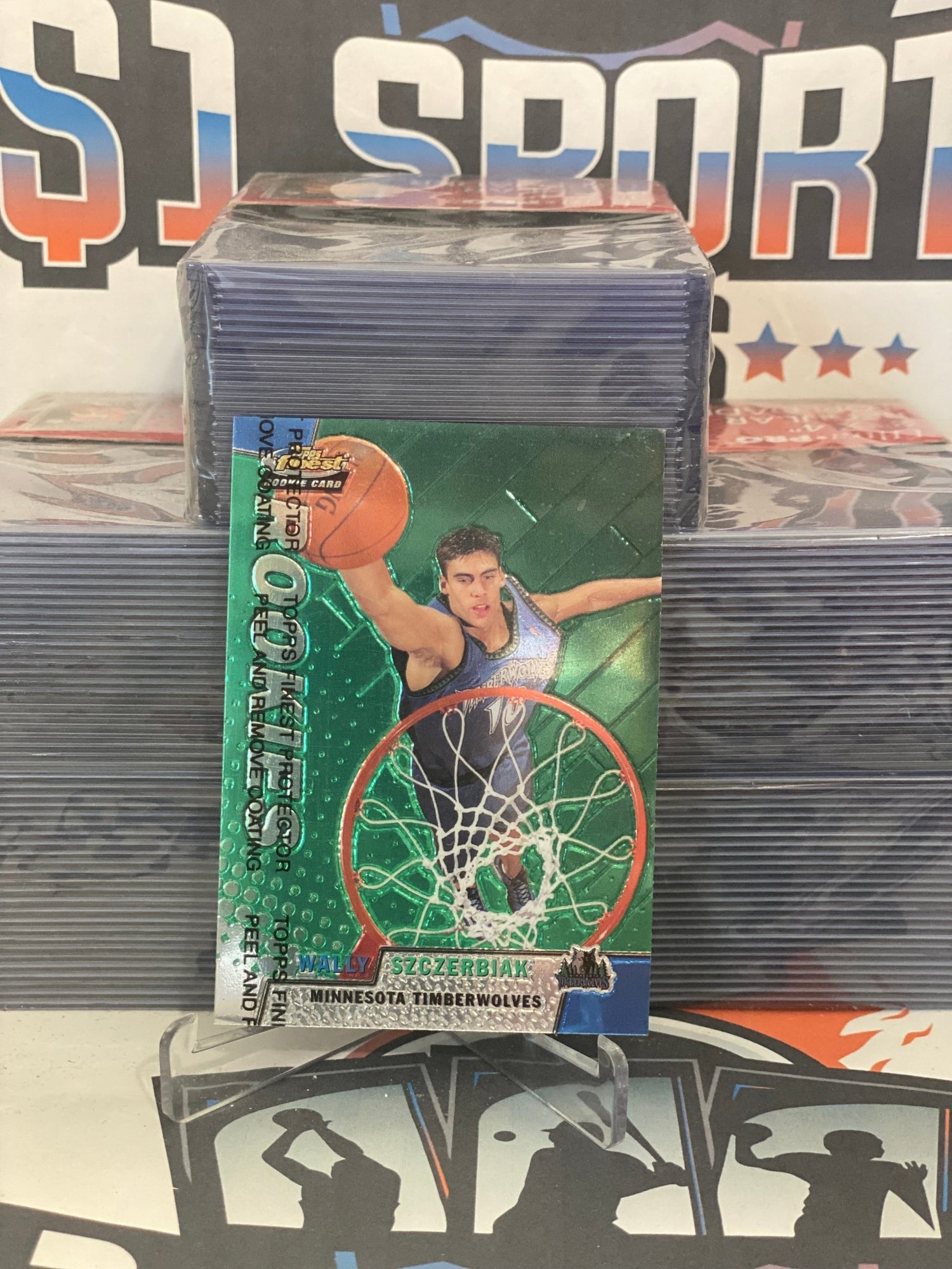 1999 Topps Finest Wally Szczerbiak Rookie #120