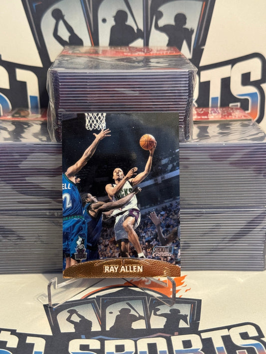 1999 Topps Stadium Club Chrome Ray Allen #95