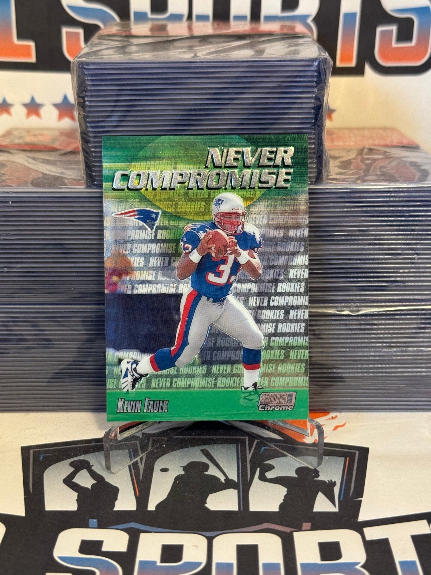 1999 Topps Stadium Club (Never Compromise) Kevin Faulk #NC15