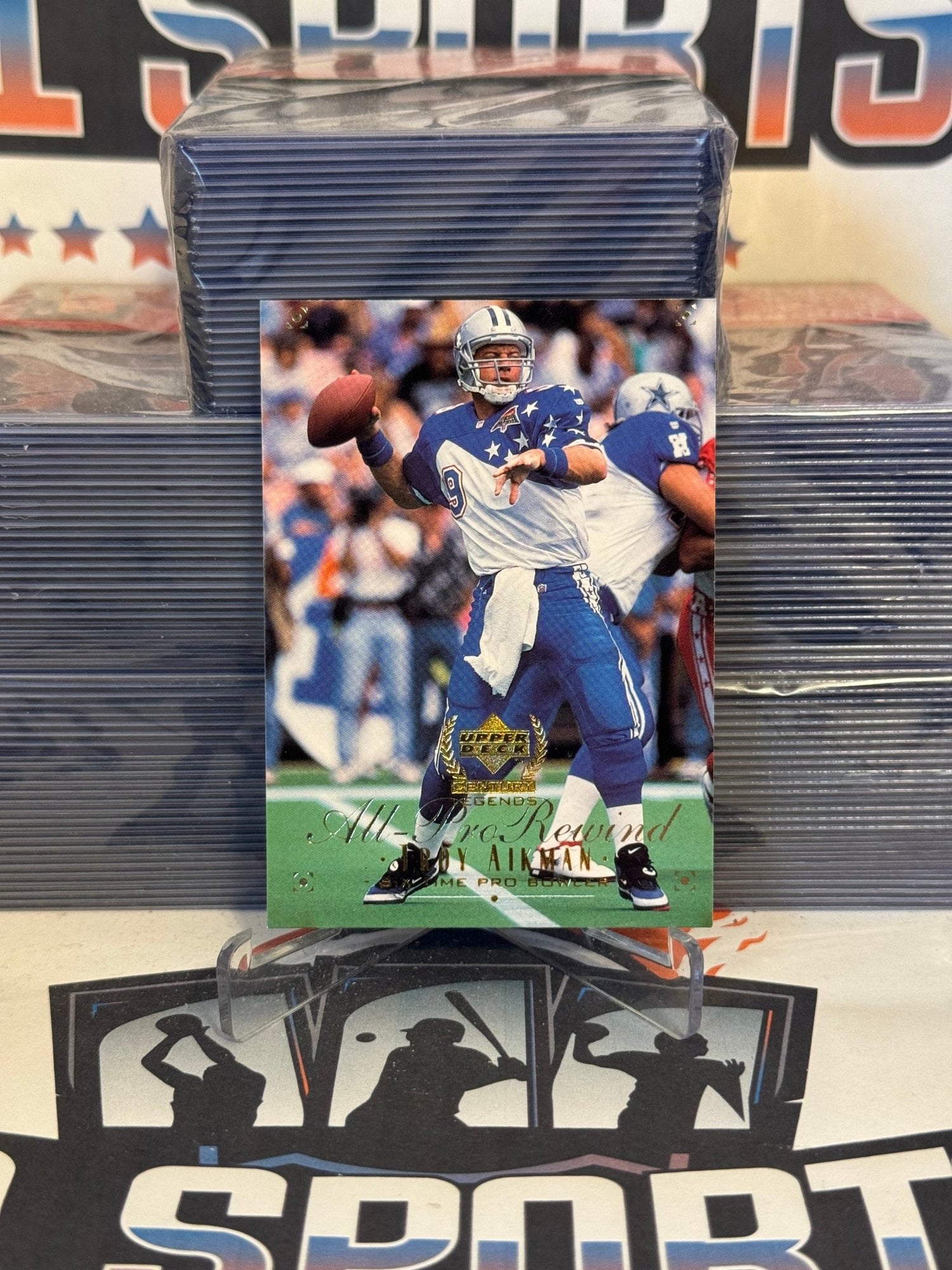 1999 Upper Deck Century Legends Troy Aikman #122