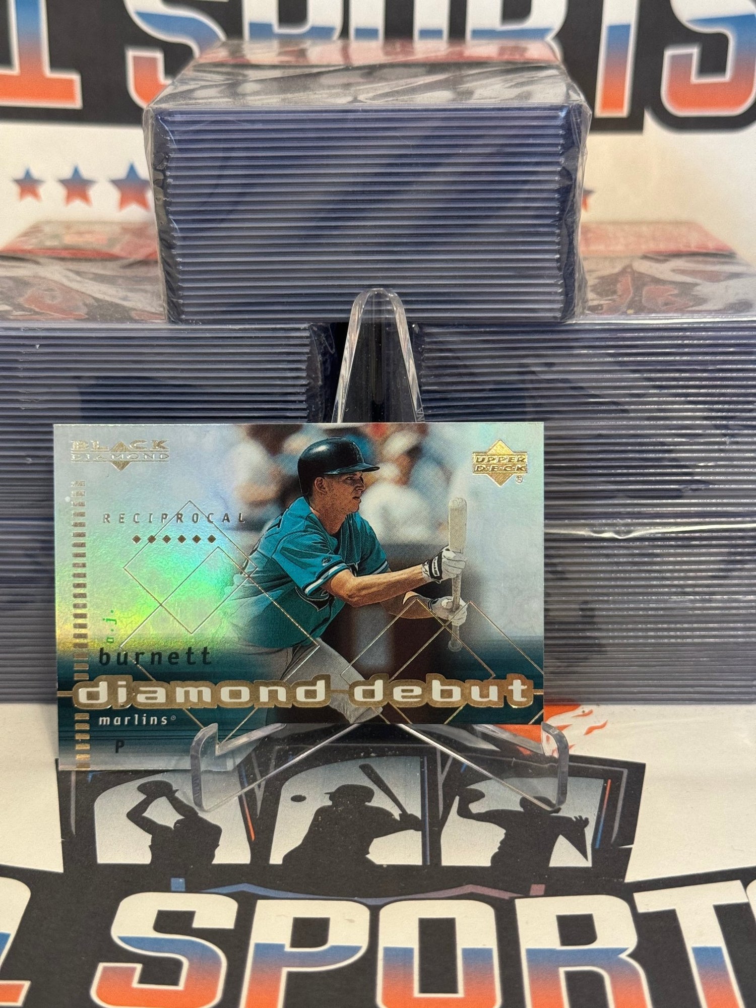 1999 Upper Deck (Diamond Debut) A.J. Burnett Rookie #116