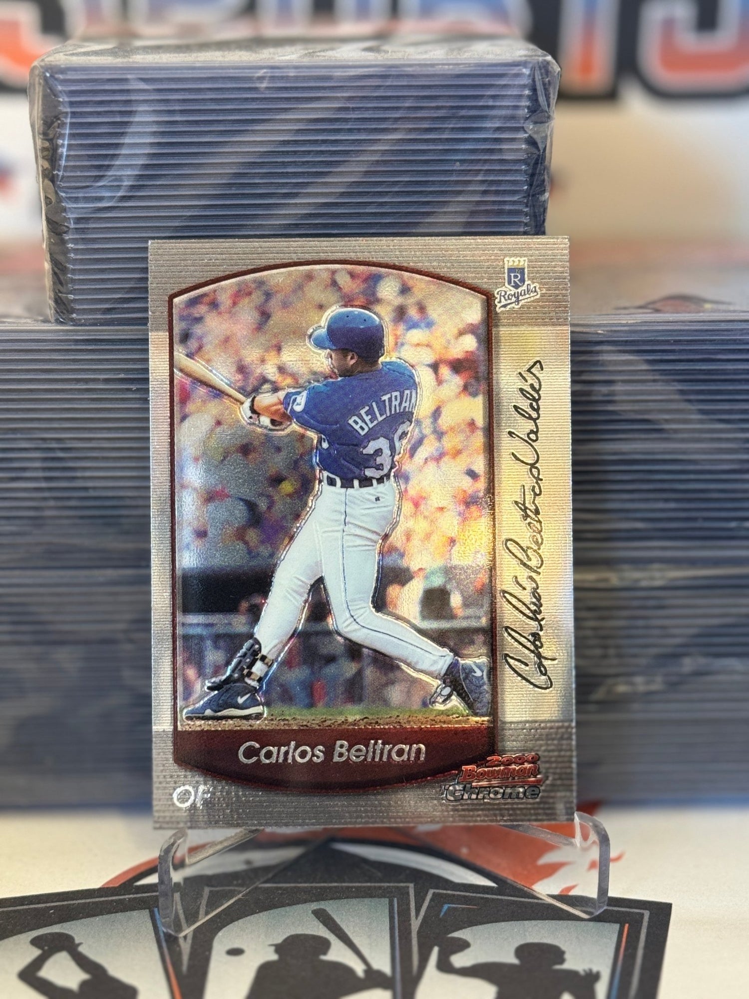2000 Bowman Chrome Carlos Beltran #106