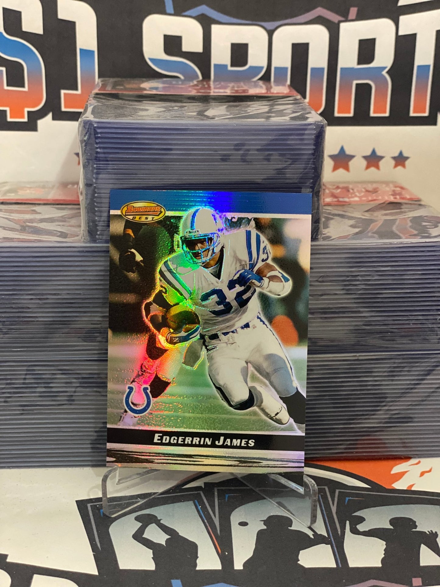 2000 Bowman's Best Edgerrin James #BBP9