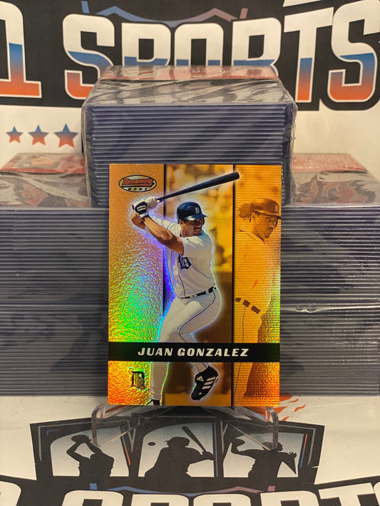 2000 Bowman's Best Juan Gonzalez #38