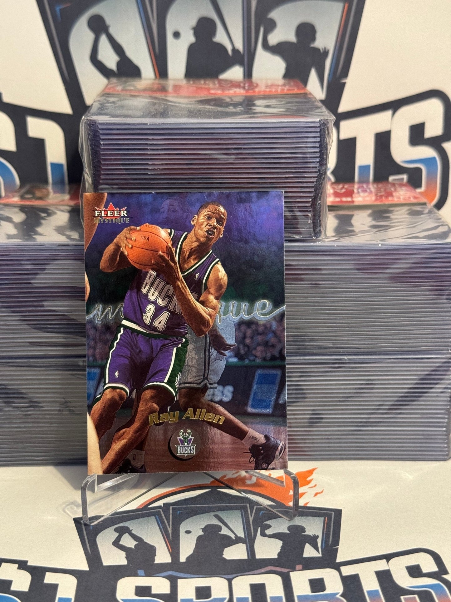 2000 Fleer Mystique Ray Allen #98
