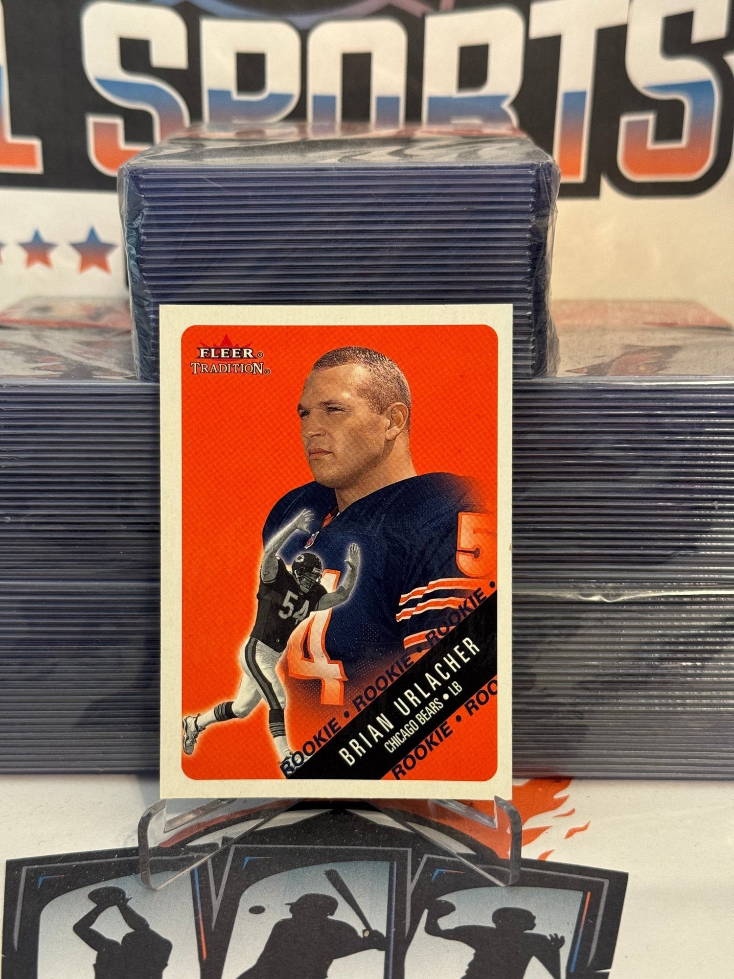 2000 Fleer Tradition Brian Urlacher Rookie #309