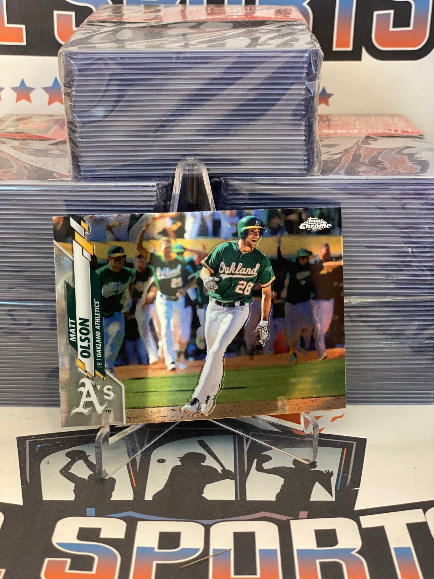 2000 Topps Chrome Matt Olson #183