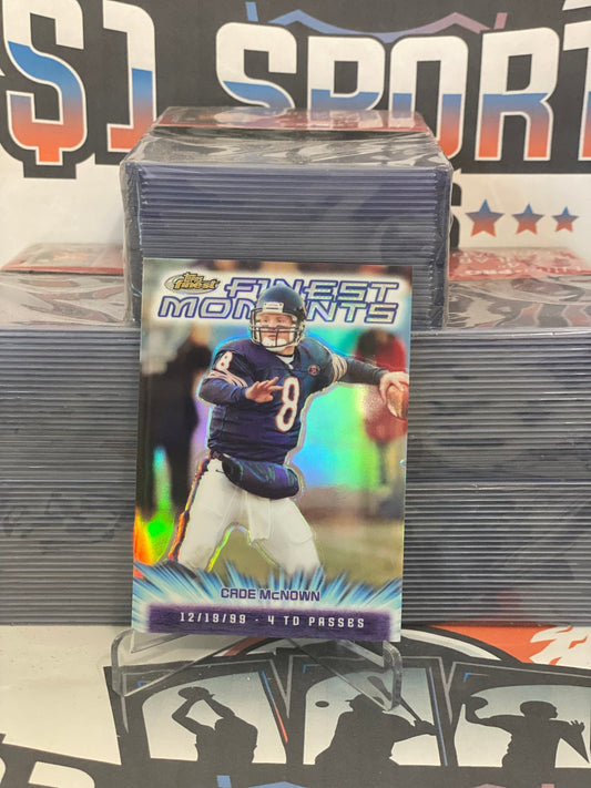 2000 Topps Chrome (Refractor, Finest Moments) Cade McNown #20