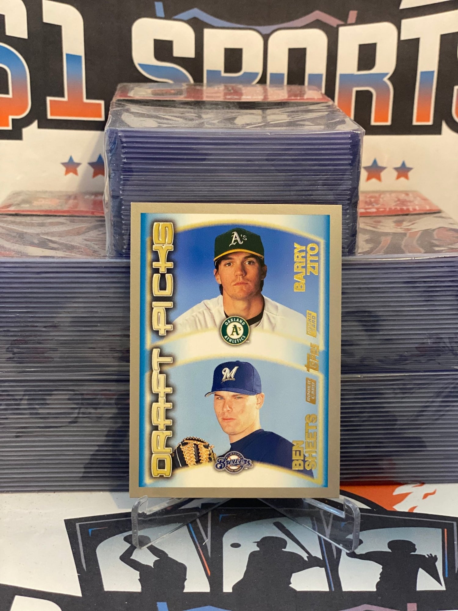 2000 Topps (Draft Picks) Barry Zito & Ben Sheets Rookie #451