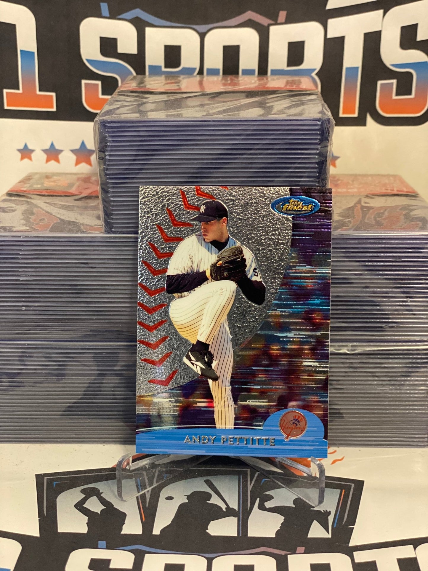 2000 Topps Finest Andy Pettitte #154