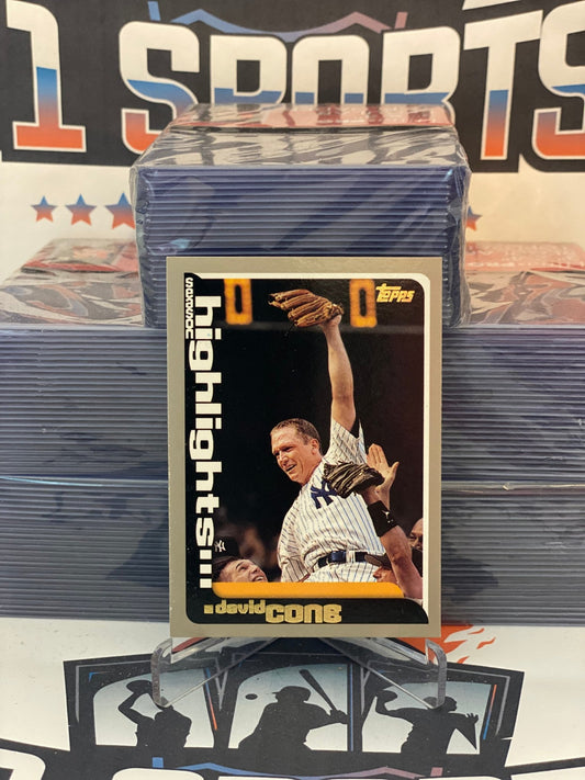 2000 Topps (Highlights) David Cone #217