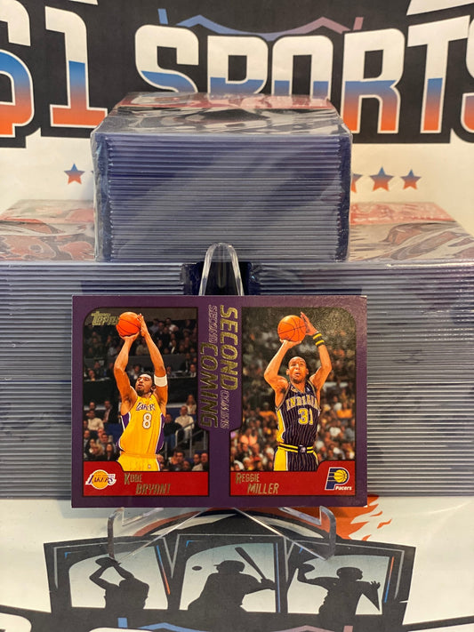 2000 Topps (Second Coming) Kobe Bryant & Reggie Miller #292
