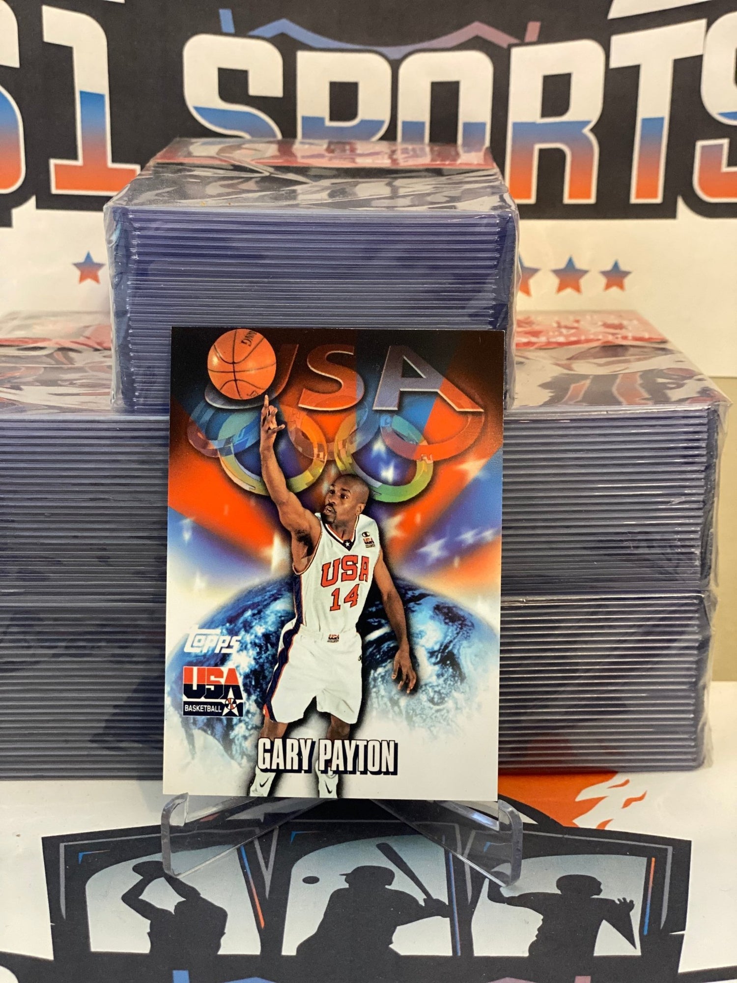 2000 Topps (USA Basketball) Gary Payton #53