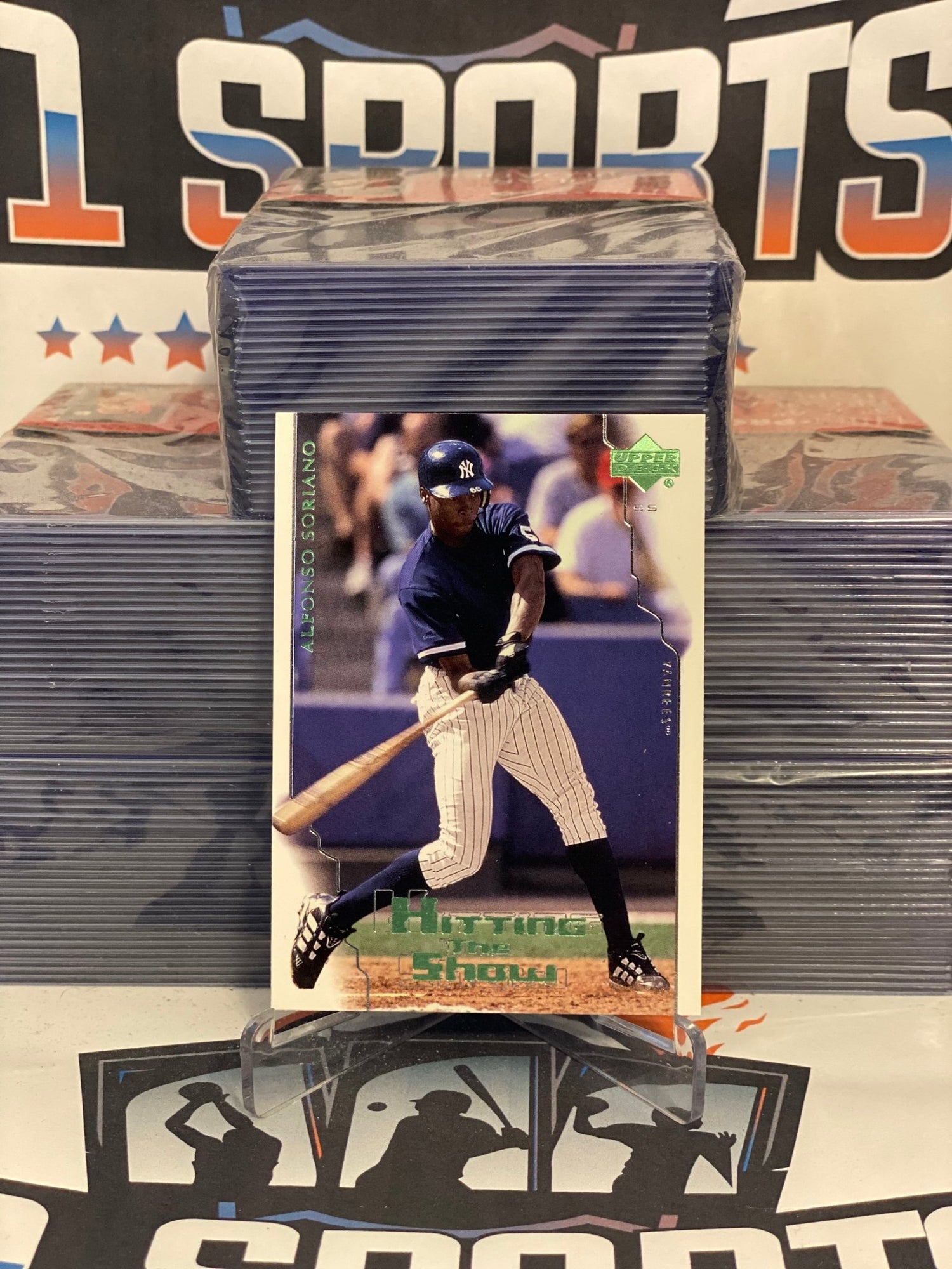 2000 Upper Deck (Hitting The Show) Alfonso Soriano Rookie #82