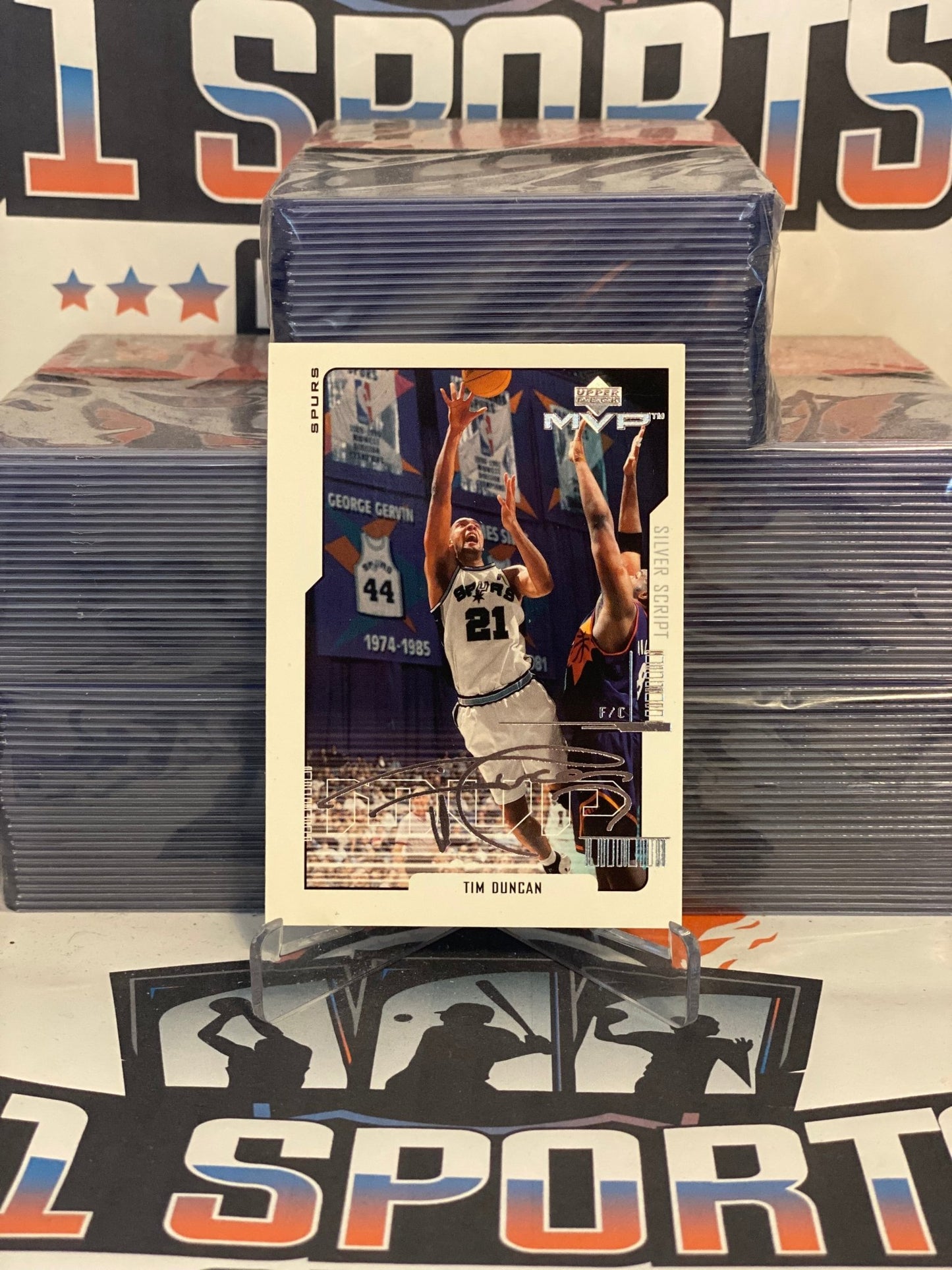 2000 Upper Deck MVP (Silver Script) Tim Duncan #152