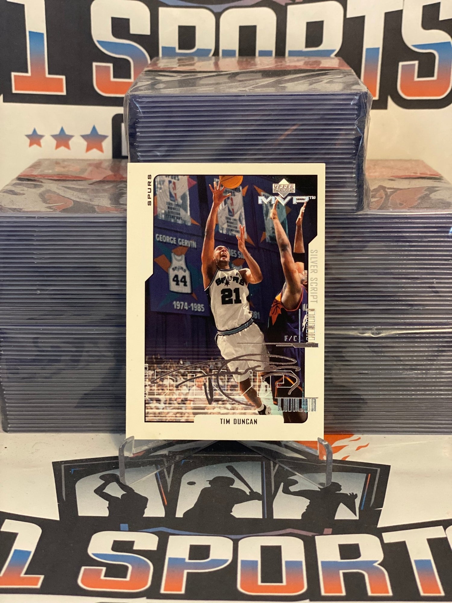 2000 Upper Deck MVP (Silver Script) Tim Duncan #152